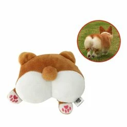 Unbranded Dog Interactive Toys Squeak Peluche Animal Stuffed Chew Toy Corgi-butt-style -Pet Soin 792060400 max