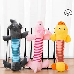 Unbranded 6 Pack Peluche Squeak Toy Pour Chiens Animal En Peluche Dog Chew Toy Pour Petits Chiens -Pet Soin 792060477 max