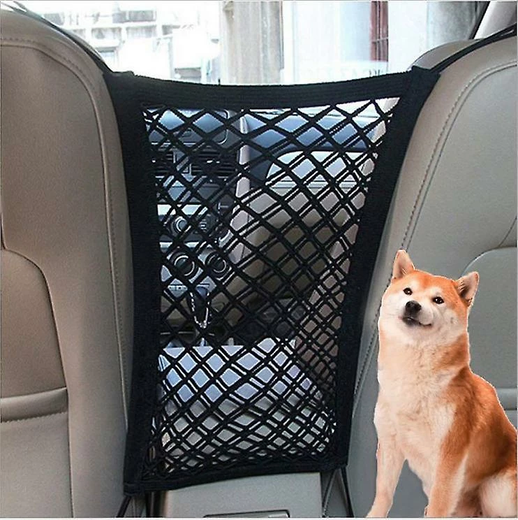LetsGO Dog Car Net Barrier Pet Barrier Avec Auto Safety Mesh Organizer Baby Stretchable Range Bag Universal For Cars, Suvs -easy Install, Car Divider For D 1 LetsGO Dog Car Net Barrier Pet Barrier Avec Auto Safety Mesh Organizer Baby Stretchable Range Bag Universal For Cars, Suvs -easy Install, Car Divider For D