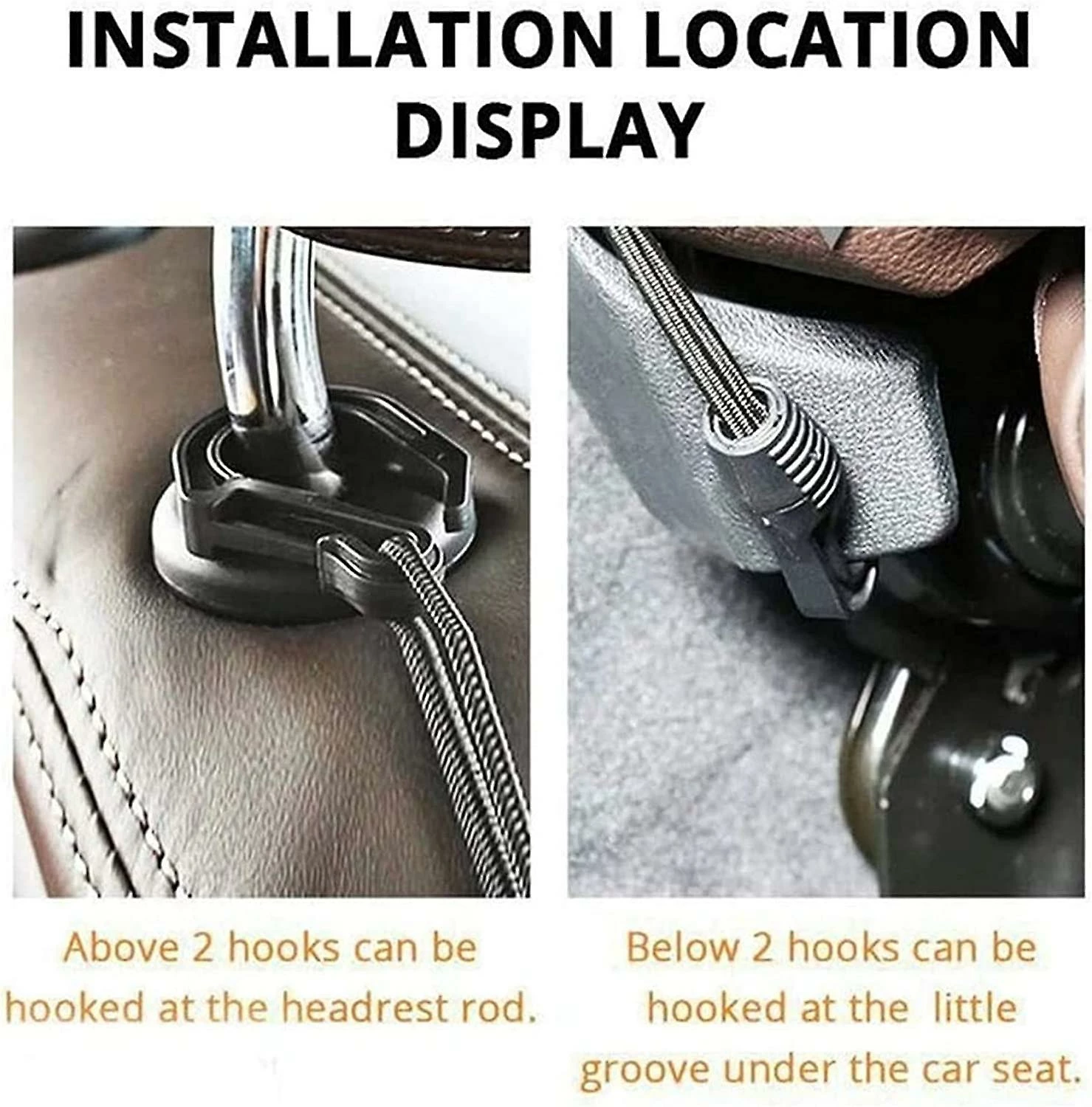 LetsGO Dog Car Net Barrier Pet Barrier Avec Auto Safety Mesh Organizer Baby Stretchable Range Bag Universal For Cars, Suvs -easy Install, Car Divider For D 4 LetsGO Dog Car Net Barrier Pet Barrier Avec Auto Safety Mesh Organizer Baby Stretchable Range Bag Universal For Cars, Suvs -easy Install, Car Divider For D – Image 4