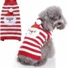Unbranded Noël Pet Dog Sweater Pet Vêtements Mignon Pet Puppy Cat Dog Warm Jump