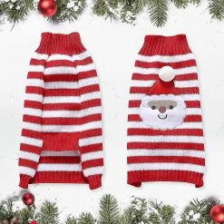 Unbranded Noël Pet Dog Sweater Pet Vêtements Mignon Pet Puppy Cat Dog Warm Jump -Pet Soin 792687273 max