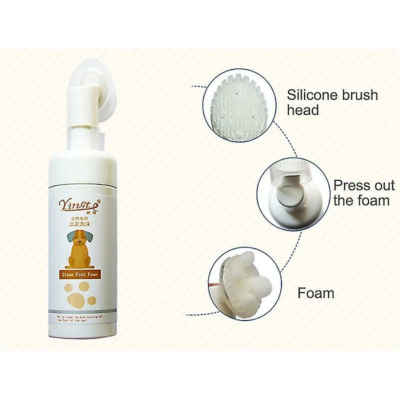 Unbranded Clean Feet Foam Pet Products Dog Feet Wash Foam Foot Wash No Washing Dry Crack 5 Unbranded Clean Feet Foam Pet Products Dog Feet Wash Foam Foot Wash No Washing Dry Crack – Image 5