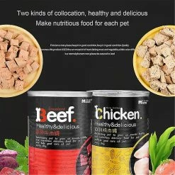 Unbranded 380g Dog Canned Wet Food Pet Food Dog Treats Dog Snack Pet Snack 6 Canettes / Boîte -Pet Soin 794252516 max