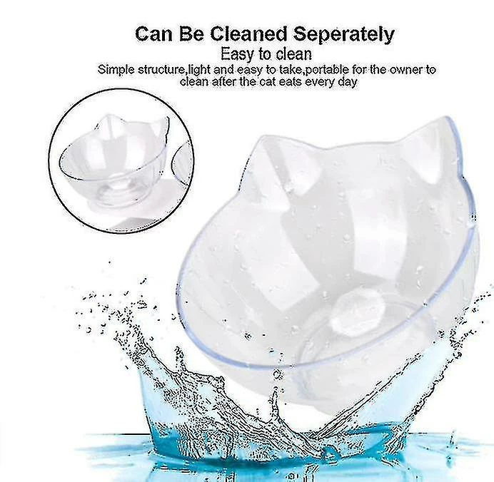 Chulian Bol De Nourriture Antidérapant Avec Stand Cat Dog Water Bowl 4 Chulian Bol De Nourriture Antidérapant Avec Stand Cat Dog Water Bowl – Image 4