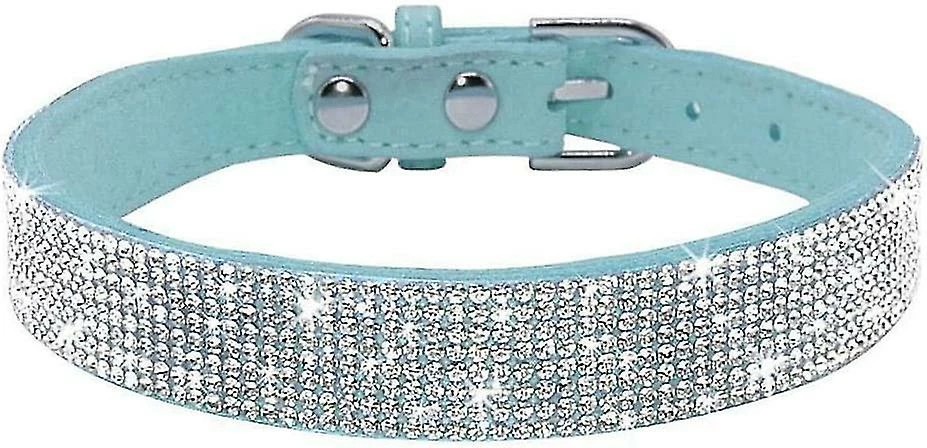Unbranded Rhinestone Dog Collar, Cute Dazzling Sparkling Soft Suede Leather Dog Cat Rhinestone Collar Crystal Diamond Pet Dog Puppy Collar (xs, Black) Z 2 Unbranded Rhinestone Dog Collar, Cute Dazzling Sparkling Soft Suede Leather Dog Cat Rhinestone Collar Crystal Diamond Pet Dog Puppy Collar (xs, Black) Z – Image 2