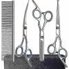 Unbranded 3pcs Dog Grooming Scissors Kit Professional Safety Thinning Shears Peign