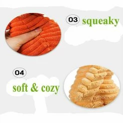 Unbranded Pet Dog Puppy Chew Toy Squeaker Squeaky Soft Peluche Play Sound Teeth Toys Cadeau -Pet Soin 797425606 max