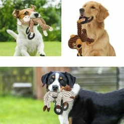 Unbranded Pet Dog Puppy Chew Toy Squeaker Squeaky Soft Peluche Play Sound Teeth Toys Cadeau -Pet Soin 797425611 max