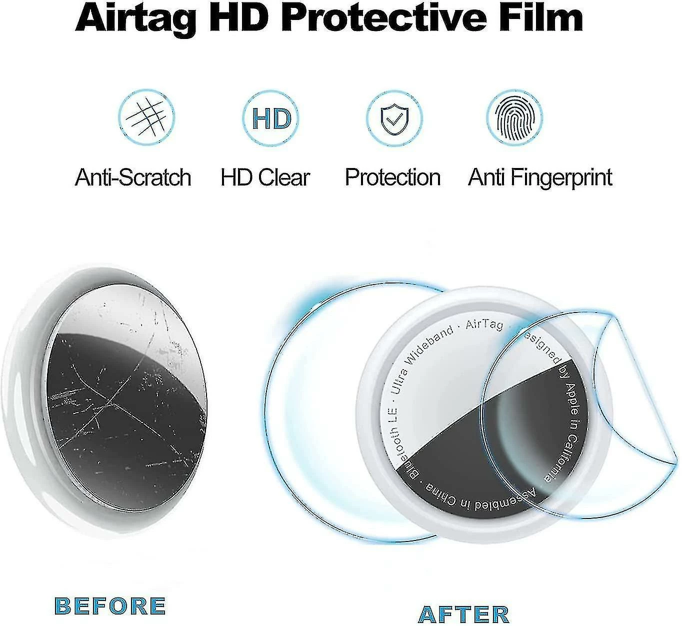 Unbranded Airtag Dog Collar Holder Airtag Cat Collar With 1 Hd Protective Film 9-19.5 Inch Soft Silicone Dogk0023 2 Unbranded Airtag Dog Collar Holder Airtag Cat Collar With 1 Hd Protective Film 9-19.5 Inch Soft Silicone Dogk0023 – Image 2