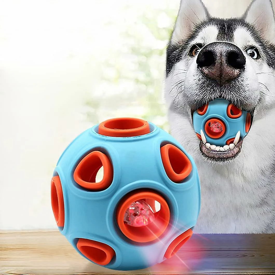 Unbranded Led Dog Ball Dog Toy Ball Interactive Bouncing Light Ball Avec Élastique Flashing Dog Ball Led Glitter Dog Toy (bule Ball Avec Led) 1 Unbranded Led Dog Ball Dog Toy Ball Interactive Bouncing Light Ball Avec Élastique Flashing Dog Ball Led Glitter Dog Toy (bule Ball Avec Led)