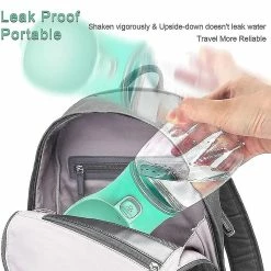 Unbranded Portable Dog Bottle Distributeur D’eau Travel Outdoor Pet 550ml Rose -Pet Soin 798400552 max