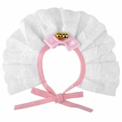 Gegong Pet Cat Lace Collars Necktie Adjustable Dog Cute Bowtie Bib Accessories(s)