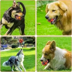 Unbranded Dog Balls Dog Ball Bell Dog Toy Indestructible Squeaky Dog Toy Durable Chew Ball With Glitter Dog Bell 7 Unbranded Dog Balls Dog Ball Bell Dog Toy Indestructible Squeaky Dog Toy Durable Chew Ball With Glitter Dog Bell -Pet Soin 801048008 max