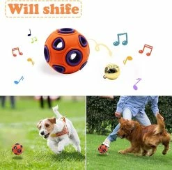 Unbranded Dog Balls Dog Ball Bell Dog Toy Indestructible Squeaky Dog Toy Durable Chew Ball With Glitter Dog Bell 8 Unbranded Dog Balls Dog Ball Bell Dog Toy Indestructible Squeaky Dog Toy Durable Chew Ball With Glitter Dog Bell -Pet Soin 801048072 max