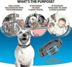 Unbranded Miofth 3 In1 Anti Bark Dog Collar Excessive Barking Device Safe Harmless & Humane Anti-bark Training For Small,11 7 Unbranded Miofth 3 In1 Anti Bark Dog Collar Excessive Barking Device Safe Harmless & Humane Anti-bark Training For Small,11 -Pet Soin 803637364 max