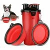 Unbranded Collapsible Dog Bowls, Collapsible Dog Bowl Leakproof Portable Pet Water Bottle 2 In 1, Dog Water Bottle Is Suitable For All Cats And Dogs,11