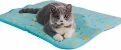 Unbranded Zongha Cat Cooling Mat Cool Cooling Mat Dog Cooling Mat Dog Mat Rabbit Cooling Mat Dog Mat Blue,s,11