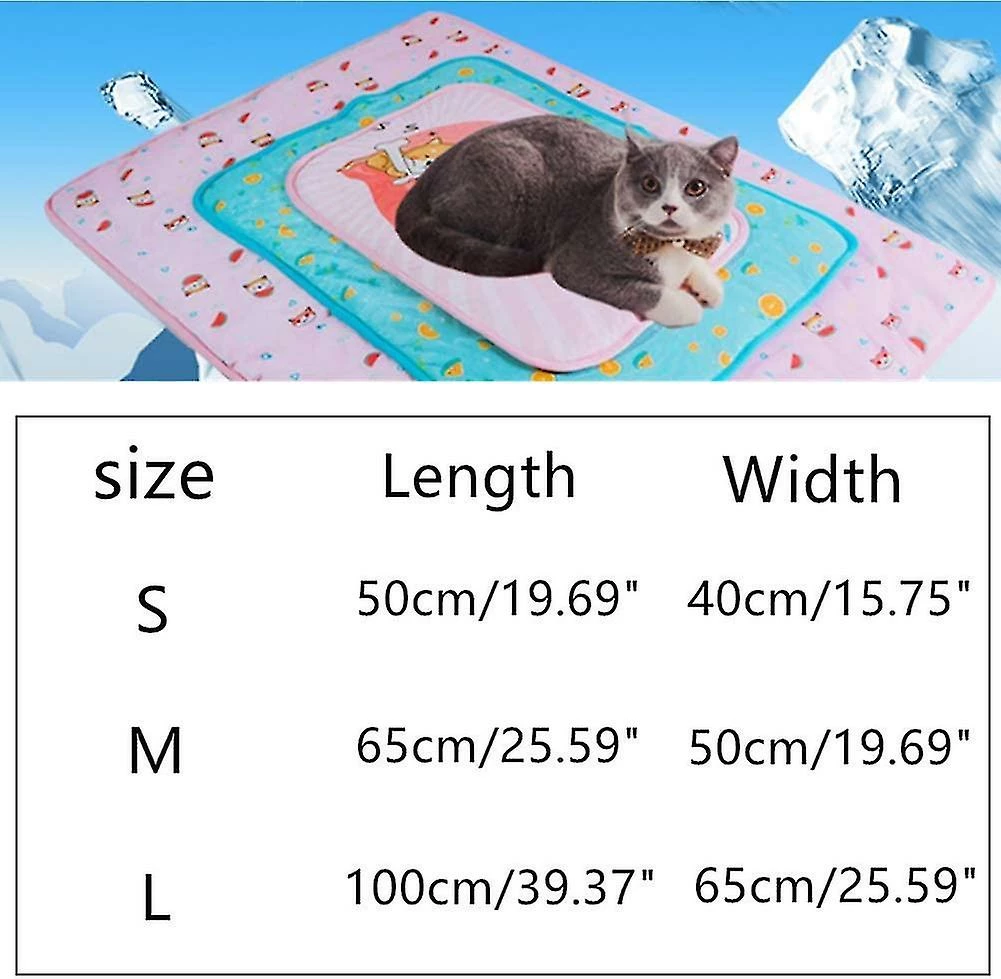Unbranded Zongha Cat Cooling Mat Cool Cooling Mat Dog Cooling Mat Dog Mat Rabbit Cooling Mat Dog Mat Blue,s,11 2 Unbranded Zongha Cat Cooling Mat Cool Cooling Mat Dog Cooling Mat Dog Mat Rabbit Cooling Mat Dog Mat Blue,s,11 – Image 2