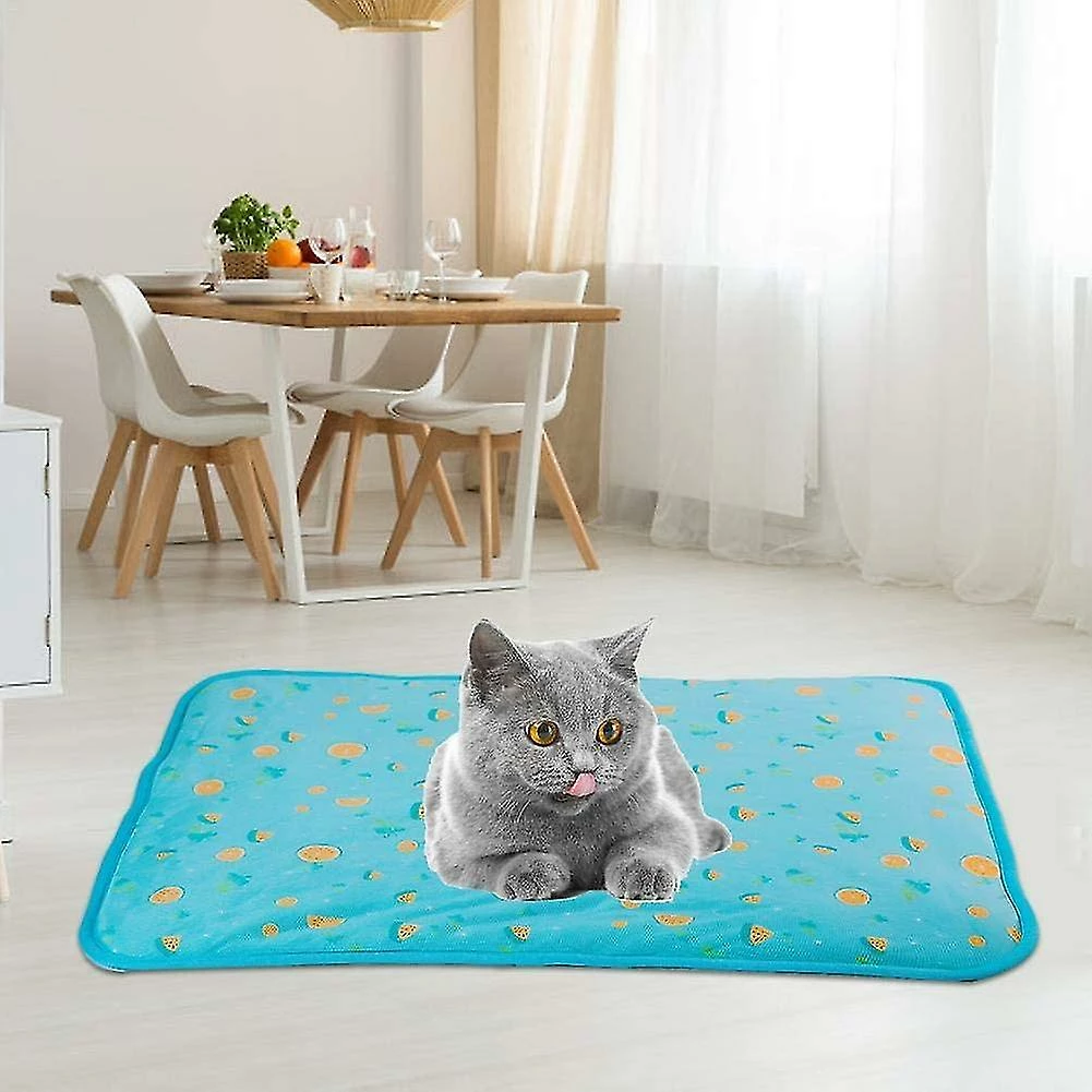 Unbranded Zongha Cat Cooling Mat Cool Cooling Mat Dog Cooling Mat Dog Mat Rabbit Cooling Mat Dog Mat Blue,s,11 4 Unbranded Zongha Cat Cooling Mat Cool Cooling Mat Dog Cooling Mat Dog Mat Rabbit Cooling Mat Dog Mat Blue,s,11 – Image 4