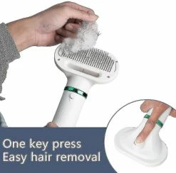 Unbranded Pet Dog Hair Dryer Comb, Upgraded 2-in-1 Pet Grooming Hair Dryer With Slicker Brush1 Piecewhite,11 9 Unbranded Pet Dog Hair Dryer Comb, Upgraded 2-in-1 Pet Grooming Hair Dryer With Slicker Brush1 Piecewhite,11 -Pet Soin 803641739 max