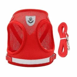 Unbranded Dog Adjustable Harness And Leash Set For Walking Cat And Small Dog,11