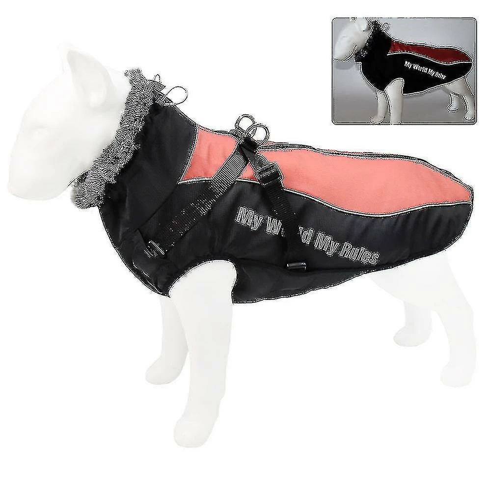 Unbranded Vêtements Pour Grands Chiens Imperméables Big Dog Vest Jacket Automne Hiver Chaud Pet Dog Coat * Stb 4 Unbranded Vêtements Pour Grands Chiens Imperméables Big Dog Vest Jacket Automne Hiver Chaud Pet Dog Coat * Stb – Image 4