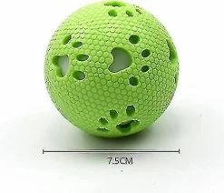 Unbranded Dog Squeaky Ball Rubber: Réutilisable Soft Pet Interactive Toy Dog Chew Toy Pour Animal De Compagnie Petit Moyen Grand Accueil -Pet Soin 810625587 max
