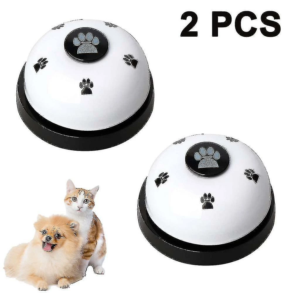 Unbranded Cloche Pour Animaux De Compagnie, 2 Pack Metal Bell Dog Avec Antidérapant Caoutchouc Dog Door Bell 1 Unbranded Cloche Pour Animaux De Compagnie, 2 Pack Metal Bell Dog Avec Antidérapant Caoutchouc Dog Door Bell