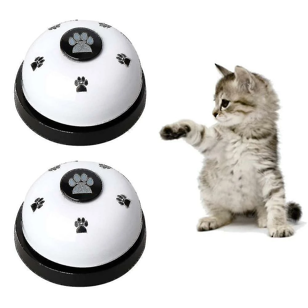 Unbranded Cloche Pour Animaux De Compagnie, 2 Pack Metal Bell Dog Avec Antidérapant Caoutchouc Dog Door Bell 2 Unbranded Cloche Pour Animaux De Compagnie, 2 Pack Metal Bell Dog Avec Antidérapant Caoutchouc Dog Door Bell – Image 2