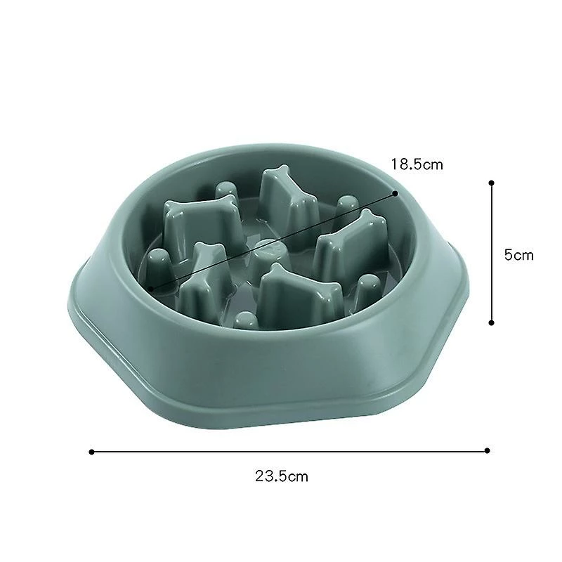 Alisili Pet Dog Bowl Dog Slow Feeder Bowl Puppy Cat Slow Eating Dish Bowl Anti-gulping Food Plate Feeding Dog Cat Food Bowl Pet Supplies 1 Alisili Pet Dog Bowl Dog Slow Feeder Bowl Puppy Cat Slow Eating Dish Bowl Anti-gulping Food Plate Feeding Dog Cat Food Bowl Pet Supplies