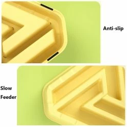 Alisili Pet Bowl Dog Slow Feeder Bowl Puppy Cat Slow Eating Dish Bowl Anti-gulping Food Plate Feeding Dog Cat Food Bowl Pet Supplies 9 Alisili Pet Bowl Dog Slow Feeder Bowl Puppy Cat Slow Eating Dish Bowl Anti-gulping Food Plate Feeding Dog Cat Food Bowl Pet Supplies -Pet Soin 811141492 max