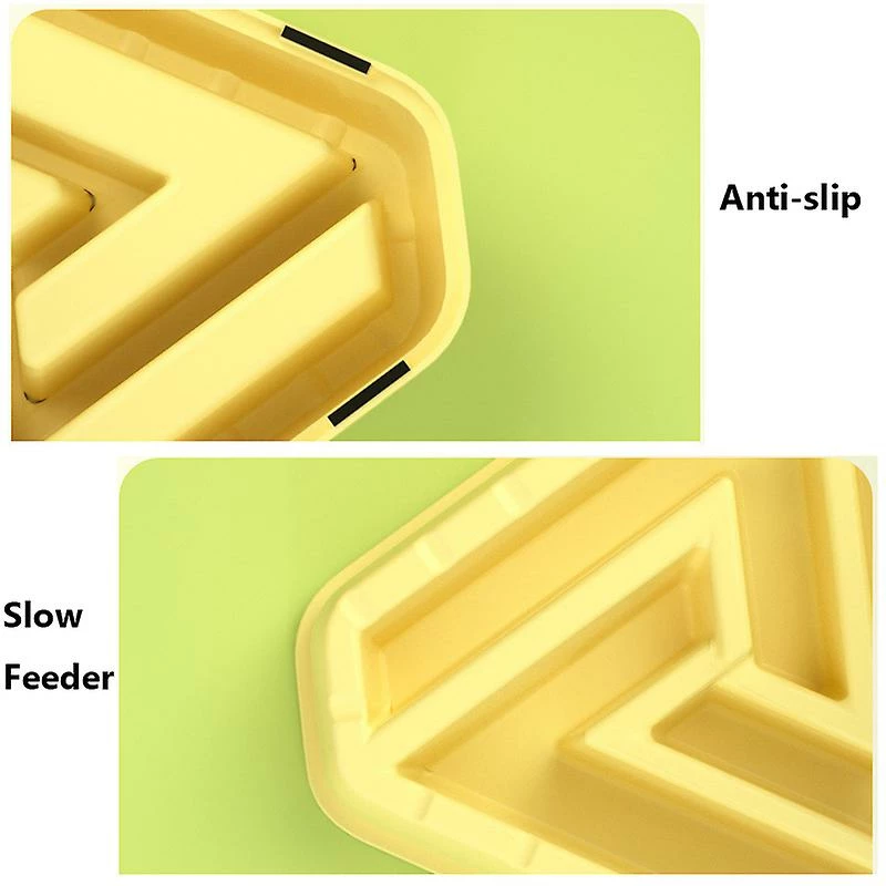 Alisili Pet Bowl Dog Slow Feeder Bowl Puppy Cat Slow Eating Dish Bowl Anti-gulping Food Plate Feeding Dog Cat Food Bowl Pet Supplies 5 Alisili Pet Bowl Dog Slow Feeder Bowl Puppy Cat Slow Eating Dish Bowl Anti-gulping Food Plate Feeding Dog Cat Food Bowl Pet Supplies – Image 5