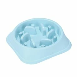 Alisili Pet Dog Slow Feeder Bowl Puppy Non Slip Puzzle Bowl Anti-gulping Pet Slow Food Feeding Dishes Dog Bowl Pour Chiens De Taille Moyenne -Pet Soin 811141511 max