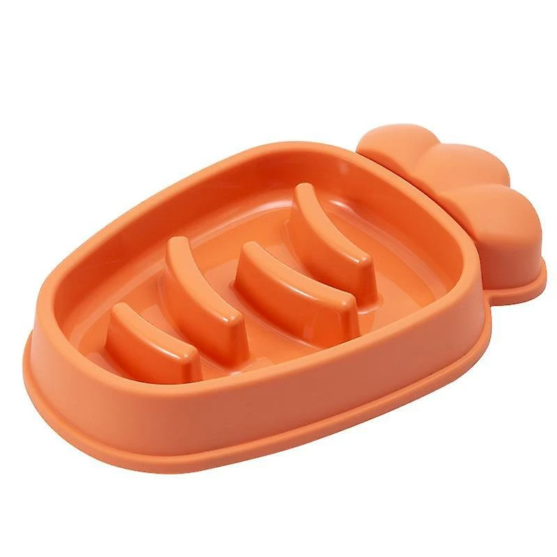 Alisili Pet Slow Food Bowl Carrot Type Anti-choke Rice Bowls Puppy Cat Slow Down Eating Feeder Dish Prevent Obesity Dog Feeding Supplies 1 Alisili Pet Slow Food Bowl Carrot Type Anti-choke Rice Bowls Puppy Cat Slow Down Eating Feeder Dish Prevent Obesity Dog Feeding Supplies