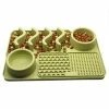 Alisili Pet Supplies Pet Food Bowl Slow Feeder Dog Bowl Silicone Pet Feeding Pads Easy Cleaning And Storage Multiple Color Options