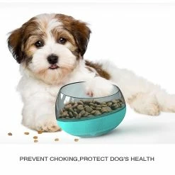 Alisili Pet Dog Spill-proof Dog Food Bowl Slow Eating Pet Space Capsule Tumbler Slower Feeder Dish Cat Dog Water Bowl Pet Accessories -Pet Soin 811141863 max