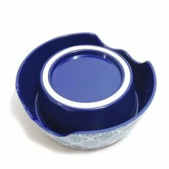 Alisili Designer Luxury Pet Ceramic Bowl Cats And Dogs General Slow Food Bowl Flat Bottom Double Ear Feeding Dog Bowl Pet Supplies -Pet Soin 811141976 max