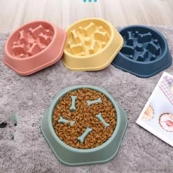 Alisili Pet Dog Bowl Dog Slow Feeder Bowl Puppy Cat Slow Eating Dish Bowl Anti-gulping Food Plate Feeding Dog Cat Food Bowl Pet Supplies 5 Alisili Pet Dog Bowl Dog Slow Feeder Bowl Puppy Cat Slow Eating Dish Bowl Anti-gulping Food Plate Feeding Dog Cat Food Bowl Pet Supplies -Pet Soin 811142025 max