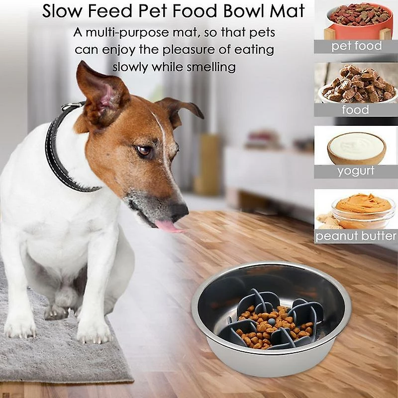 Alisili Pet Dog Bowl Dog Slow Feeder Bowl Puppy Cat Slow Eating Dish Bowl Feeding Dog Cat Food Bowl Pet Supplies Anti-gulping Food Plat 3 Alisili Pet Dog Bowl Dog Slow Feeder Bowl Puppy Cat Slow Eating Dish Bowl Feeding Dog Cat Food Bowl Pet Supplies Anti-gulping Food Plat – Image 3