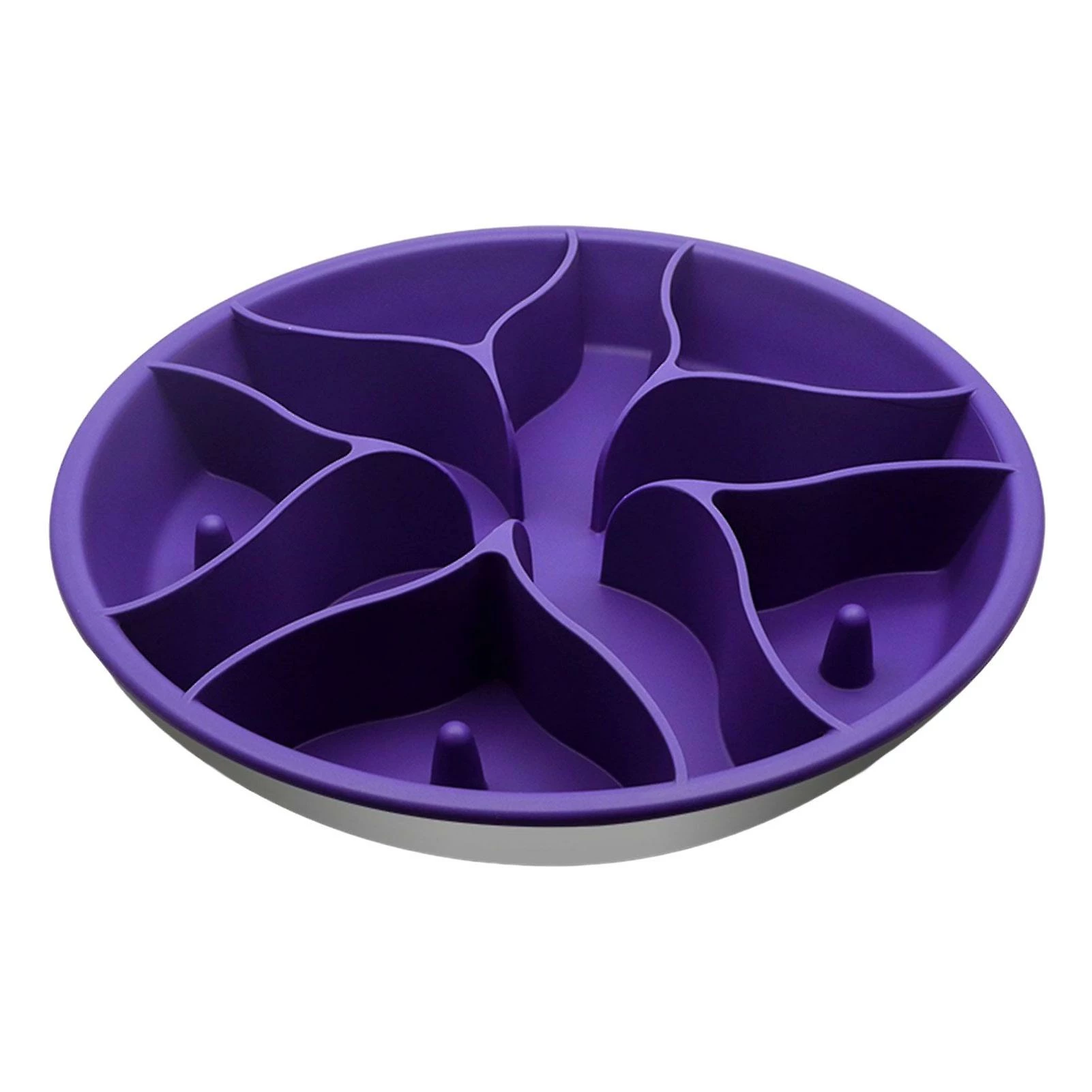 Alisili Slow Food Bowl For Dogs Safe And Durable Silicone Slow Feeder Dog Bowl Easy To Use Pet Silicone Stainless Steel Bowl 1 Alisili Slow Food Bowl For Dogs Safe And Durable Silicone Slow Feeder Dog Bowl Easy To Use Pet Silicone Stainless Steel Bowl