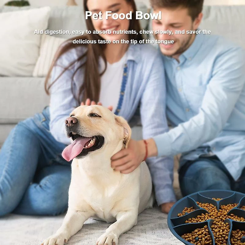 Alisili Slow Food Bowl For Dogs Safe And Durable Silicone Slow Feeder Dog Bowl Easy To Use Pet Silicone Stainless Steel Bowl 3 Alisili Slow Food Bowl For Dogs Safe And Durable Silicone Slow Feeder Dog Bowl Easy To Use Pet Silicone Stainless Steel Bowl – Image 3