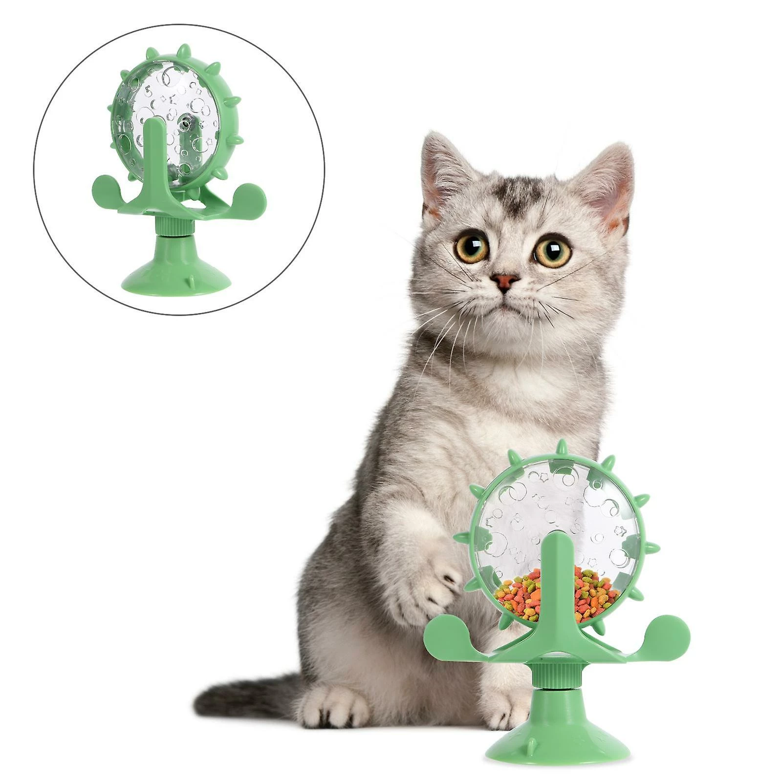 Alisili Cat Toy Pet Feeder Food Slow Dog Dispenser Leaker Toys Treat Windmill Leakage Puzzle Interactive Bowl Educational Catapult Bowls 2 Alisili Cat Toy Pet Feeder Food Slow Dog Dispenser Leaker Toys Treat Windmill Leakage Puzzle Interactive Bowl Educational Catapult Bowls – Image 2