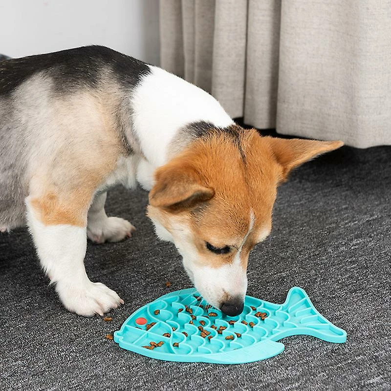 Alisili Silicone Fish Shape Bowl Dog Lick Mat Slow Feeding Food Bowl For Small Medium Dogs Puppy Cat Treat Feeder Dispenser Pet Supplies 2 Alisili Silicone Fish Shape Bowl Dog Lick Mat Slow Feeding Food Bowl For Small Medium Dogs Puppy Cat Treat Feeder Dispenser Pet Supplies – Image 2