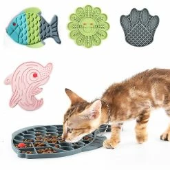 Alisili Silicone Fish Shape Bowl Dog Lick Mat Slow Feeding Food Bowl For Small Medium Dogs Puppy Cat Treat Feeder Dispenser Pet Supplies 7 Alisili Silicone Fish Shape Bowl Dog Lick Mat Slow Feeding Food Bowl For Small Medium Dogs Puppy Cat Treat Feeder Dispenser Pet Supplies -Pet Soin 811142379 max