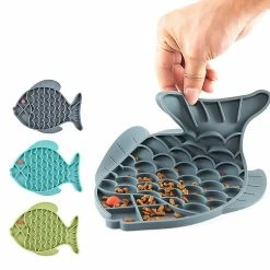 Alisili Silicone Fish Shape Bowl Dog Lick Mat Slow Feeding Food Bowl For Small Medium Dogs Puppy Cat Treat Feeder Dispenser Pet Supplies 8 Alisili Silicone Fish Shape Bowl Dog Lick Mat Slow Feeding Food Bowl For Small Medium Dogs Puppy Cat Treat Feeder Dispenser Pet Supplies -Pet Soin 811142405 max