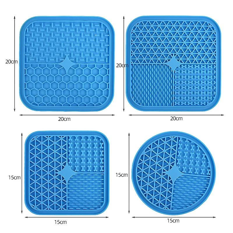 Alisili Silicone Dog Lick Pad Mat For Pet Dogs Cats Slow Food Bowls With Suction Cup Feeding Food Bowl Dog Slow Feeders Treat Dispensin 4 Alisili Silicone Dog Lick Pad Mat For Pet Dogs Cats Slow Food Bowls With Suction Cup Feeding Food Bowl Dog Slow Feeders Treat Dispensin – Image 4
