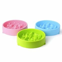 Alisili Pet Dog Slow Feeder Bowl Puppy Non Slip Puzzle Bowl Anti-gulping Pet Slow Food Feeding Dishes Dog Bowl Pour Chiens De Taille Moyenne -Pet Soin 811142590 max