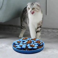Alisili New Dog Bowl Dog Slow Feeder Bowl Puppy Cat Slow Eating Dish Bowl Anti-chock Food Plate Feeding Dog Cat Food Bowl Pet Supplies -Pet Soin 811142593 max
