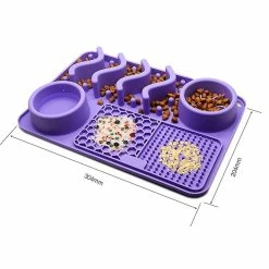 Alisili Dog Cat Slow Food Bowl Pet Dog Feeding Bowl Silicone Dog Feeding Licking Mat Dog Healthy Slow Food Feeder Bowl Mat Pet Supplies 7 Alisili Dog Cat Slow Food Bowl Pet Dog Feeding Bowl Silicone Dog Feeding Licking Mat Dog Healthy Slow Food Feeder Bowl Mat Pet Supplies -Pet Soin 811142595 max